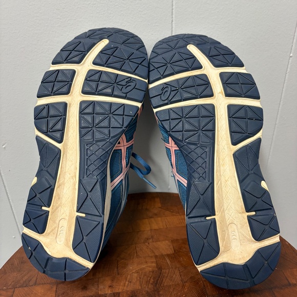 Asics Gel Contend Women's Running Shoes Blue/ Pink Size 9 - Picture 7 of 7